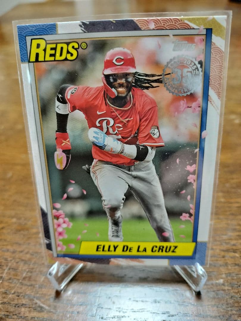 f*o様 Topps Update 2025 デラクルーズ選手 桜パラレル - メルカリ