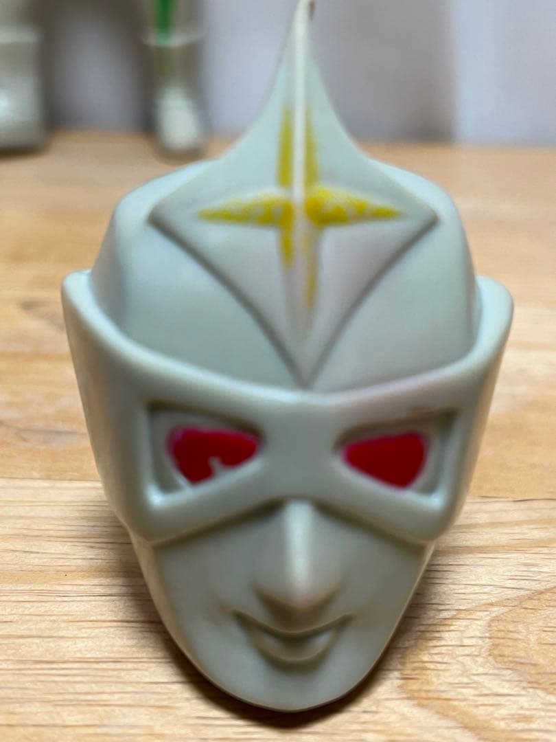 ミラーマン マスク着脱 ソフビ 当時物 レトロ ブルマァク 円谷プロ