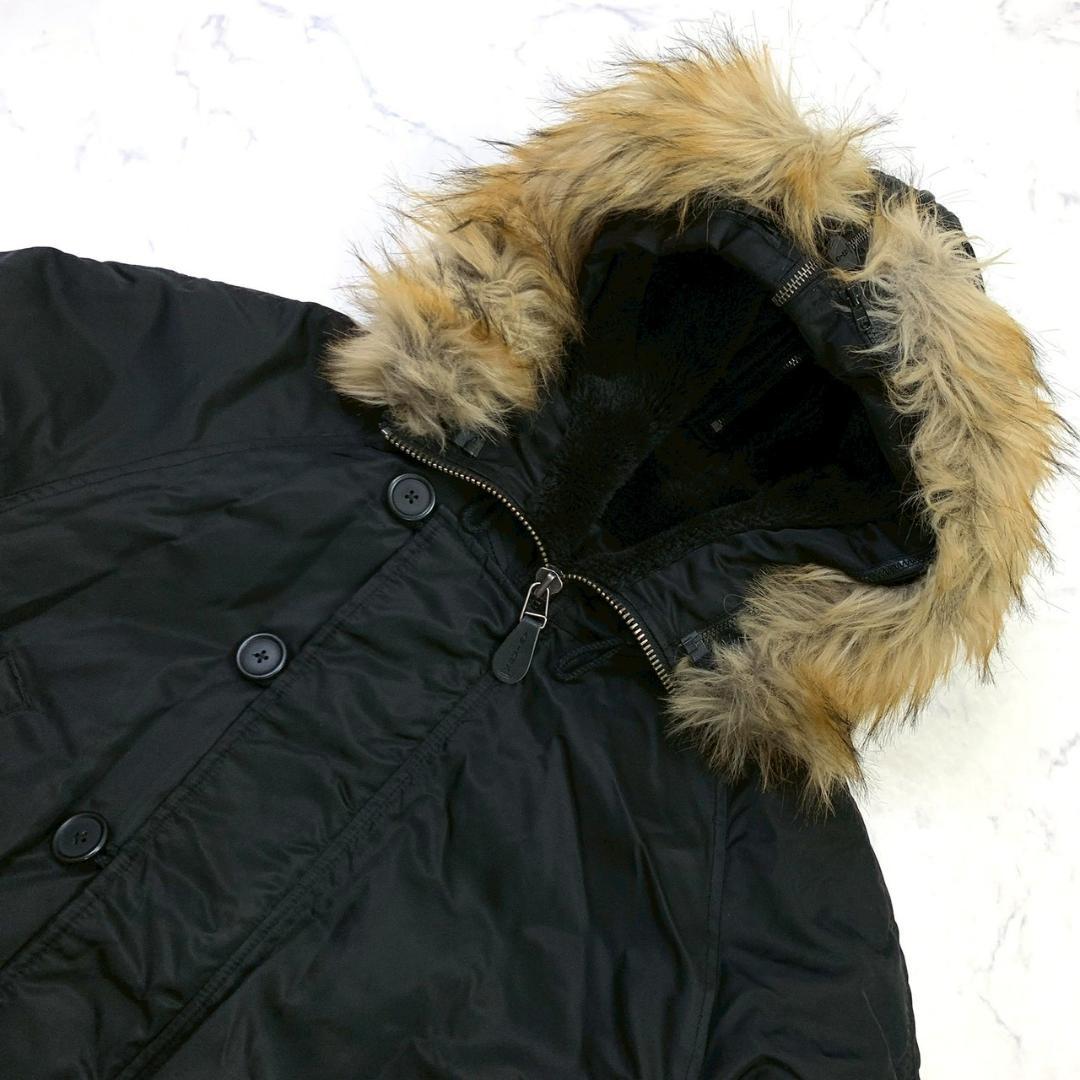 AVIREX N-2B フライトジャケット フリークスストア別注 黒 E039 - メルカリ