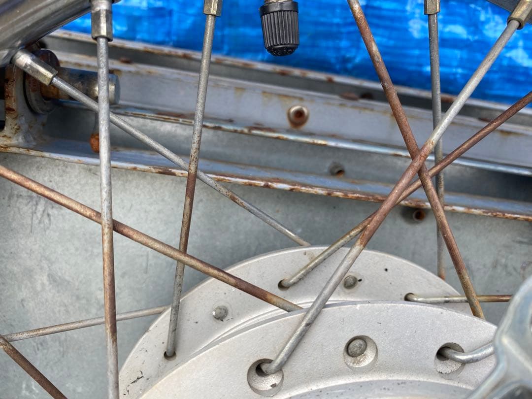 G926 リトルカブ ホイール IRC2.50-14 ダンロップ 2.75-14