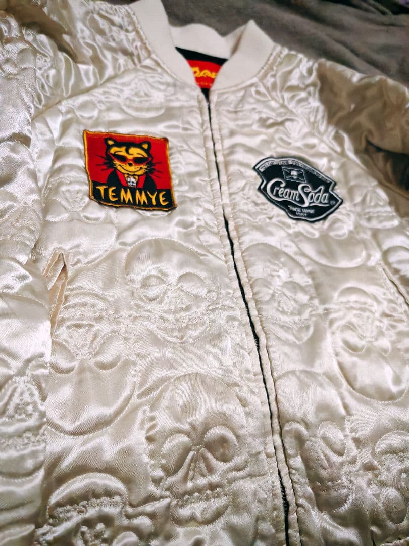 CREAM SODA 日本限定 スカジャン 2面用 別珍 サテン unisex - メルカリ