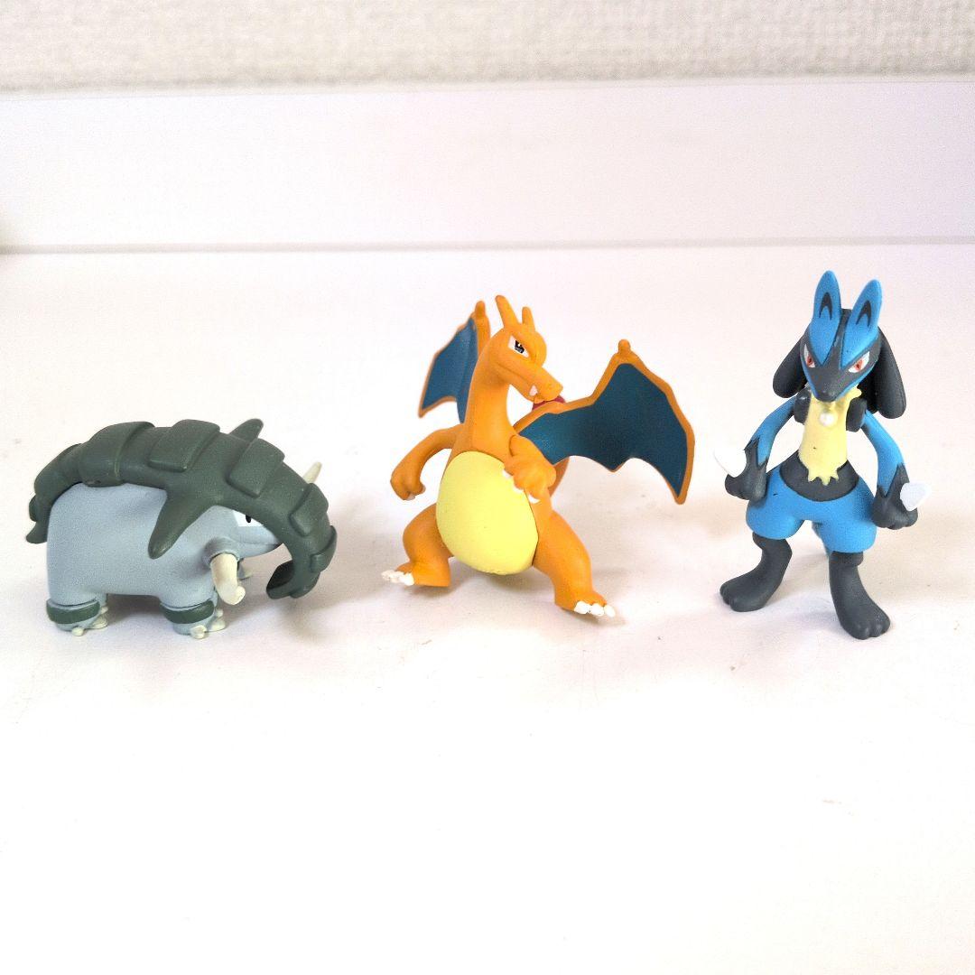 ポケモン フィギュアセット ルカリオ リザードン イシツブテ 吉野家