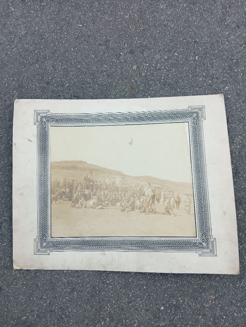 古い集合写真　藤崎店運動会(遠足）　明治頃と推測　仙台　藤崎百貨店　デパート 古い集合写真 藤崎店運動会(遠足） 明治頃と推測 仙台 藤崎百貨店 デパート