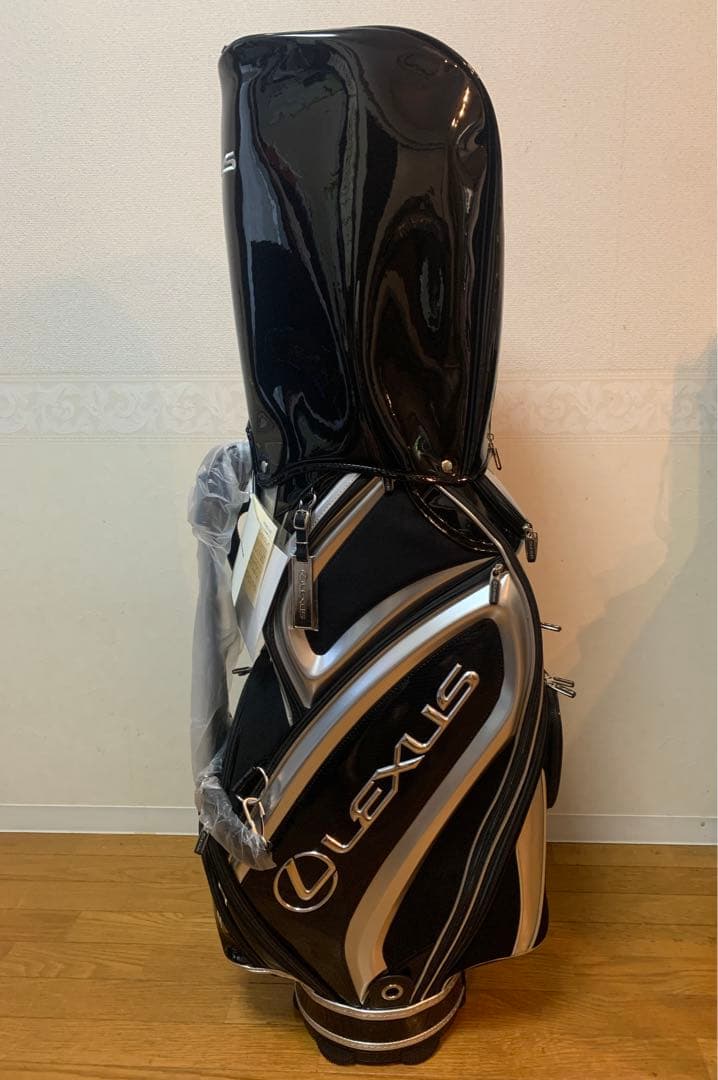 新品未使用】2024年モデル レクサス キャディバッグ BLACK - メルカリ