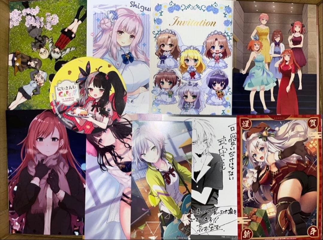 アニメグッズ キャラクター 特典 紙雑貨 紙類 1500点以上 大量 まとめ