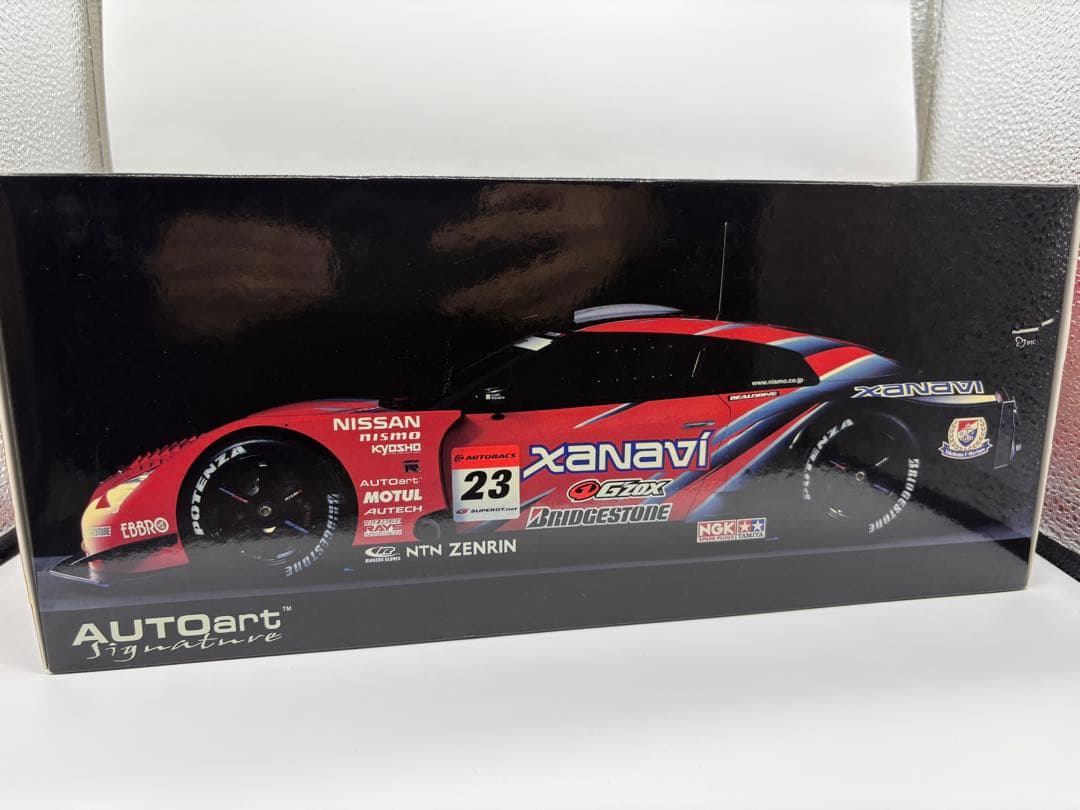 ぽ*と様 オートアート1/18 ニッサン GT-R SUPER GT 2008 - メルカリ