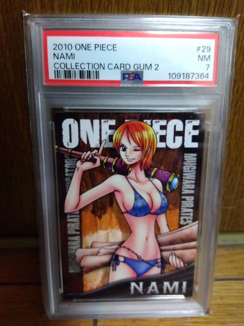 セクシー #水着 2010 ONE PIECE ナミ カードダス psa7 - メルカリ