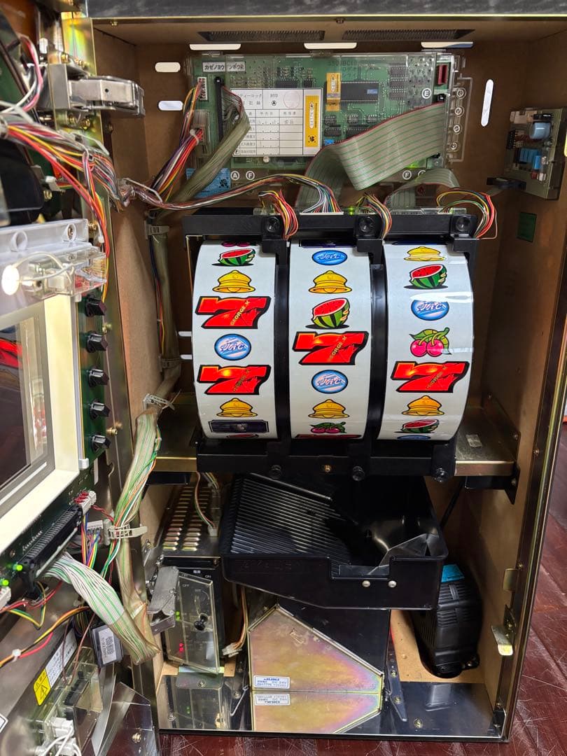 名機！初代 旋風の用心棒 ロデオ 不要機付 4号機 レア白パネル