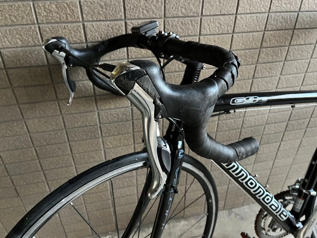 キャノンデール C9 ロードバイク9速 リアアーム右曲がり有 引き取り