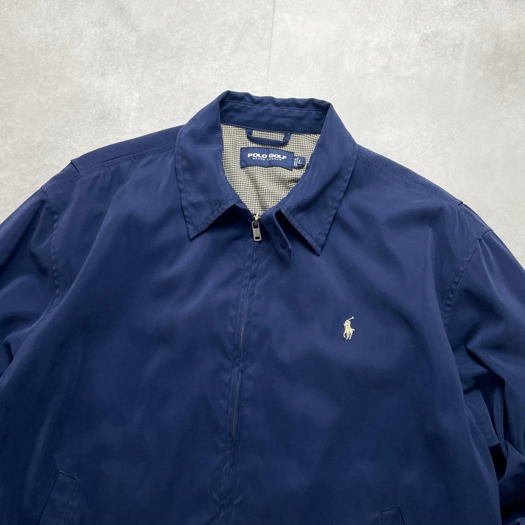 雰囲気抜群 90s ポロラルフローレン ゴルフ スウィングトップ 千鳥柄