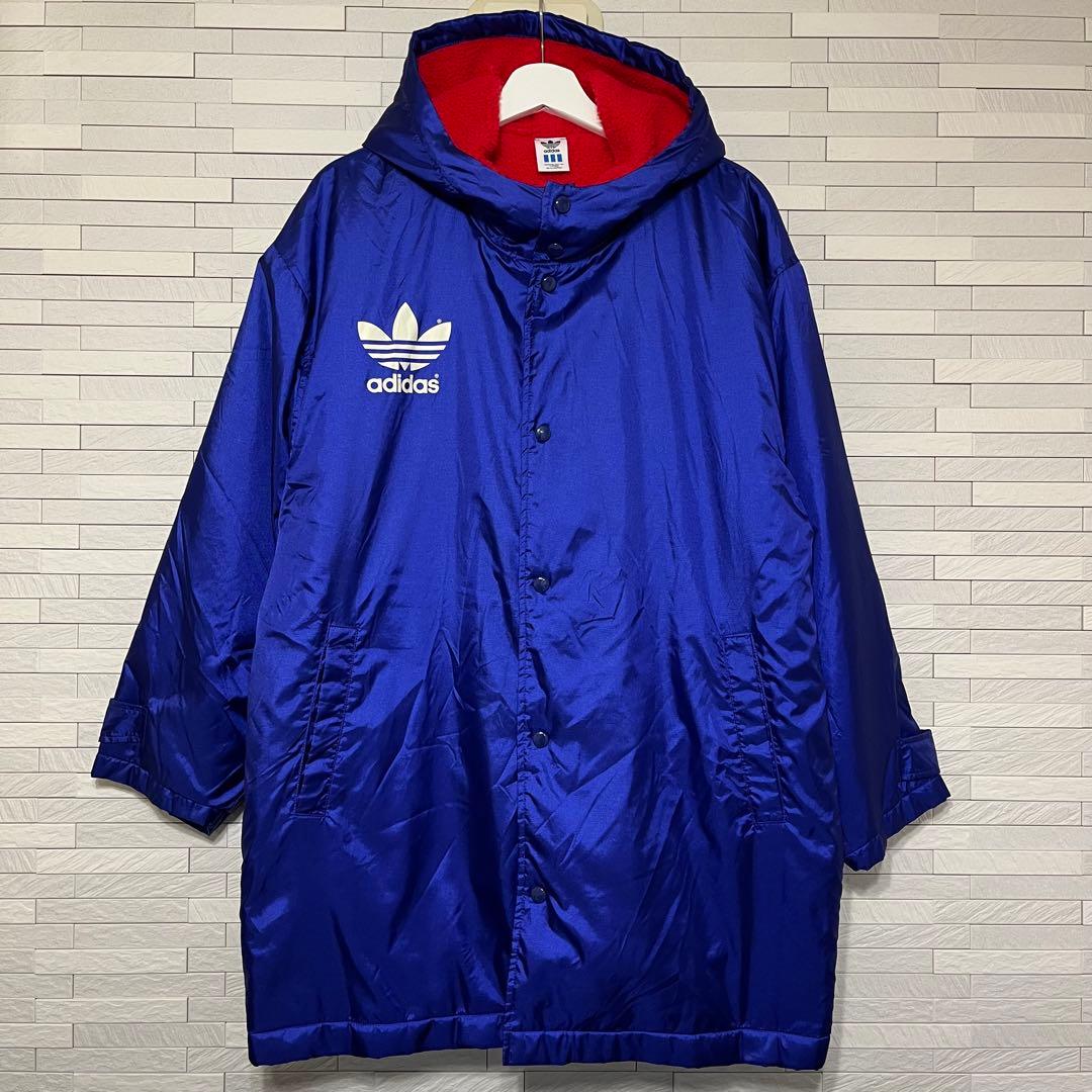 90s adidas originals アディダス オリジナルス ベンチコート - メルカリ