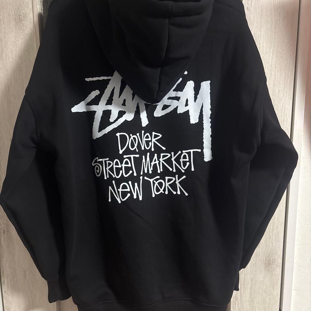 Stussy DOVER STREET MARKET パーカー M ブラック - メルカリ