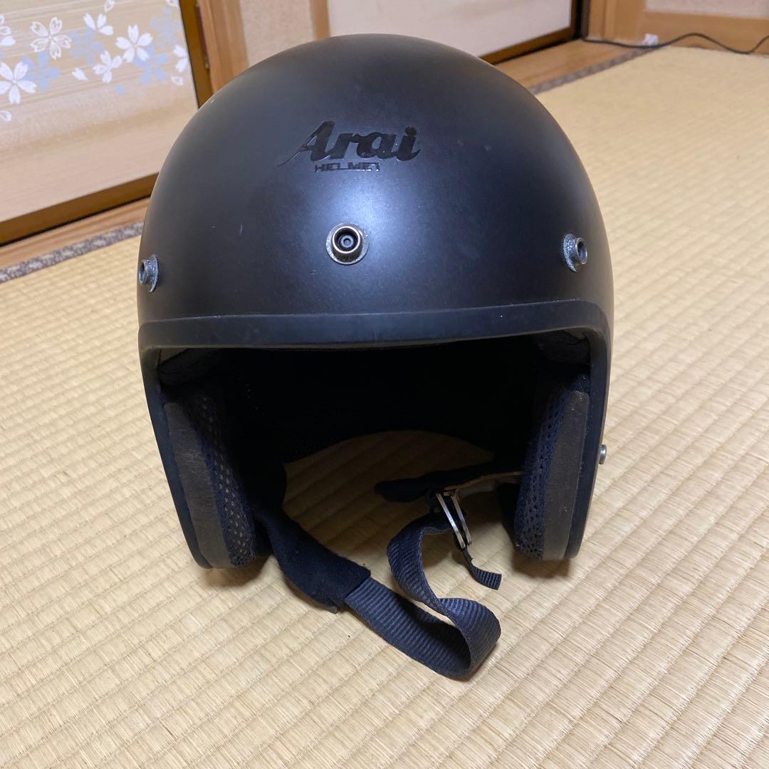 Arai ジェットヘルメット マットブラック classic sw - メルカリ