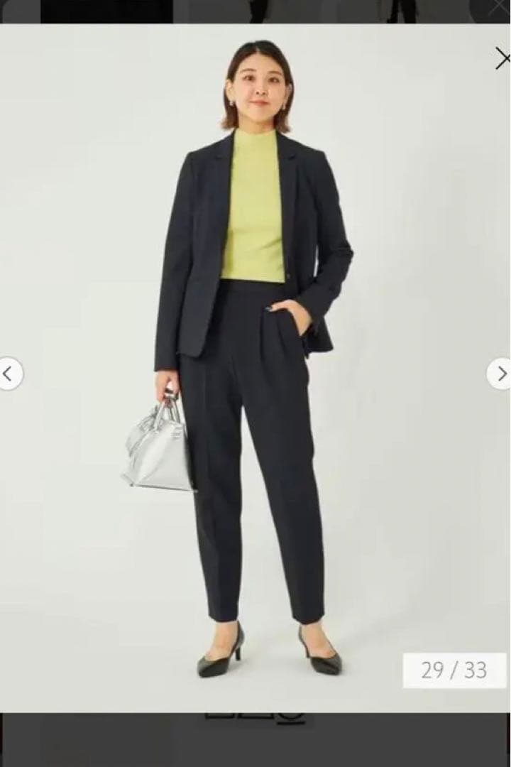 ダブルクロス テーラード ジャケット テーパード パンツ ◇No04◇ green label relaxing（グリーンレーベルリラクシング）の「［size