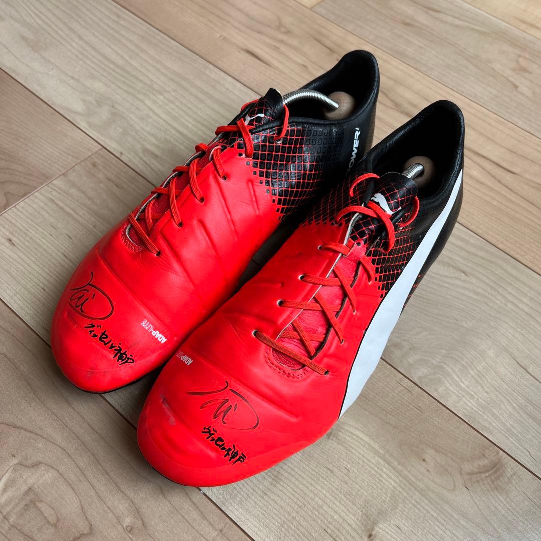 前川黛也選手 サイン入りシューズ 実使用品 - メルカリ