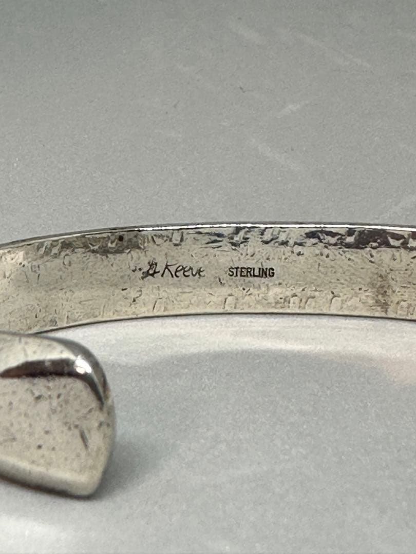 ゲイリーリーブス バングル スタンプ インディアンジュエリー