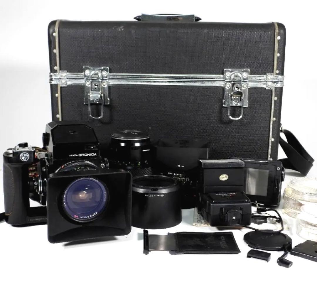 ZenzaBronicaゼンザブロニカ ETR レンズ 一眼レフ フィルムカメラ Zenza Bronica ETR 使用レビュー