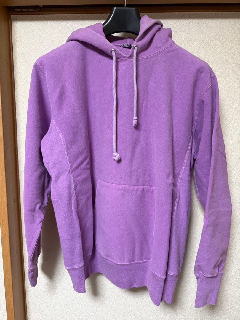 AURALEE 紫 パーカー サイズ5 - メルカリ