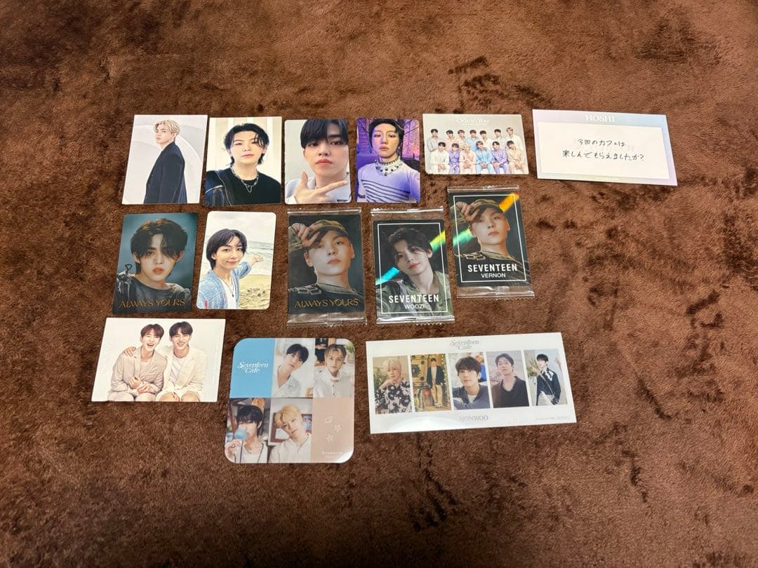 seventeen セブチ トレカ まとめ売り - メルカリ