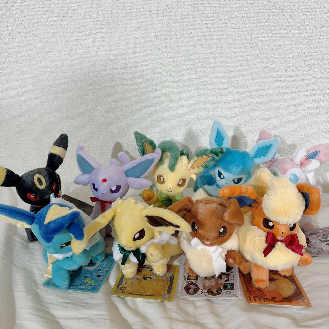 Eevee Collection ぬいぐるみ 9種セット