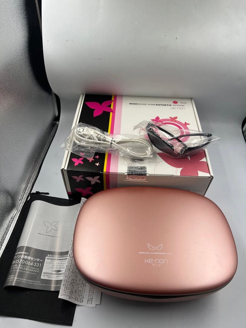 新品　KE-NON 光美容器 脱毛器 Ver 8.6 ケノン脱毛器（KE-NON）の口コミは？脱毛器ケノンの使い方・特徴も