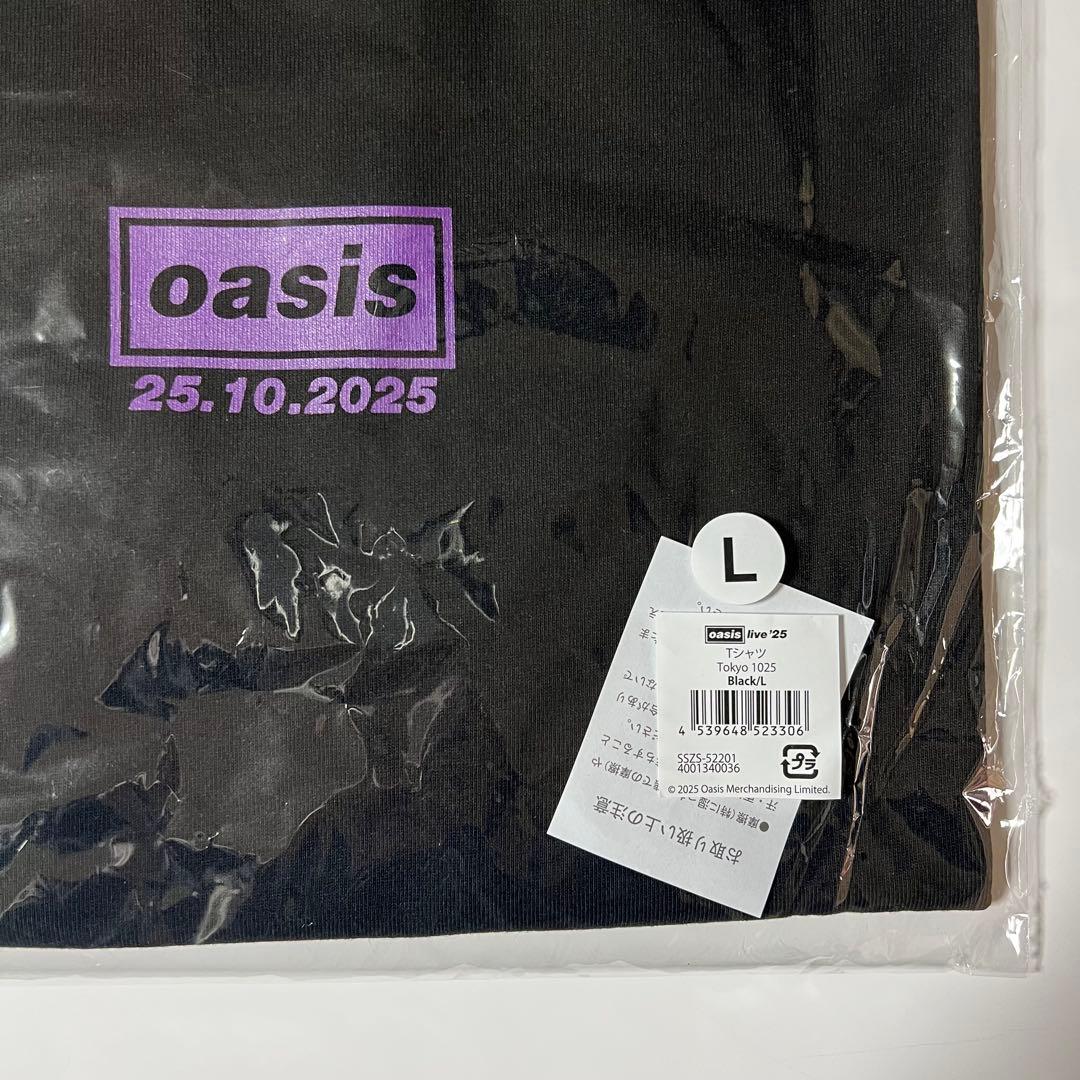 oasis 10/25 限定 Tシャツ Tokyo 東京 日本公演 オアシス L