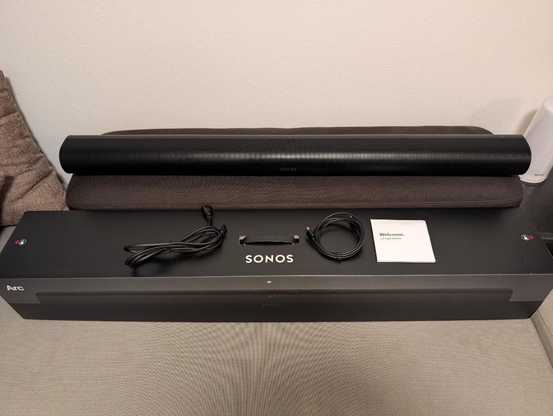 SONOS Arc ソノス アーク ARCG1JP1BLK サウンドバー 美品 スマートサウンドバー Sonos Arc ブラック ARCG1JP1BLK [DolbyAtmos