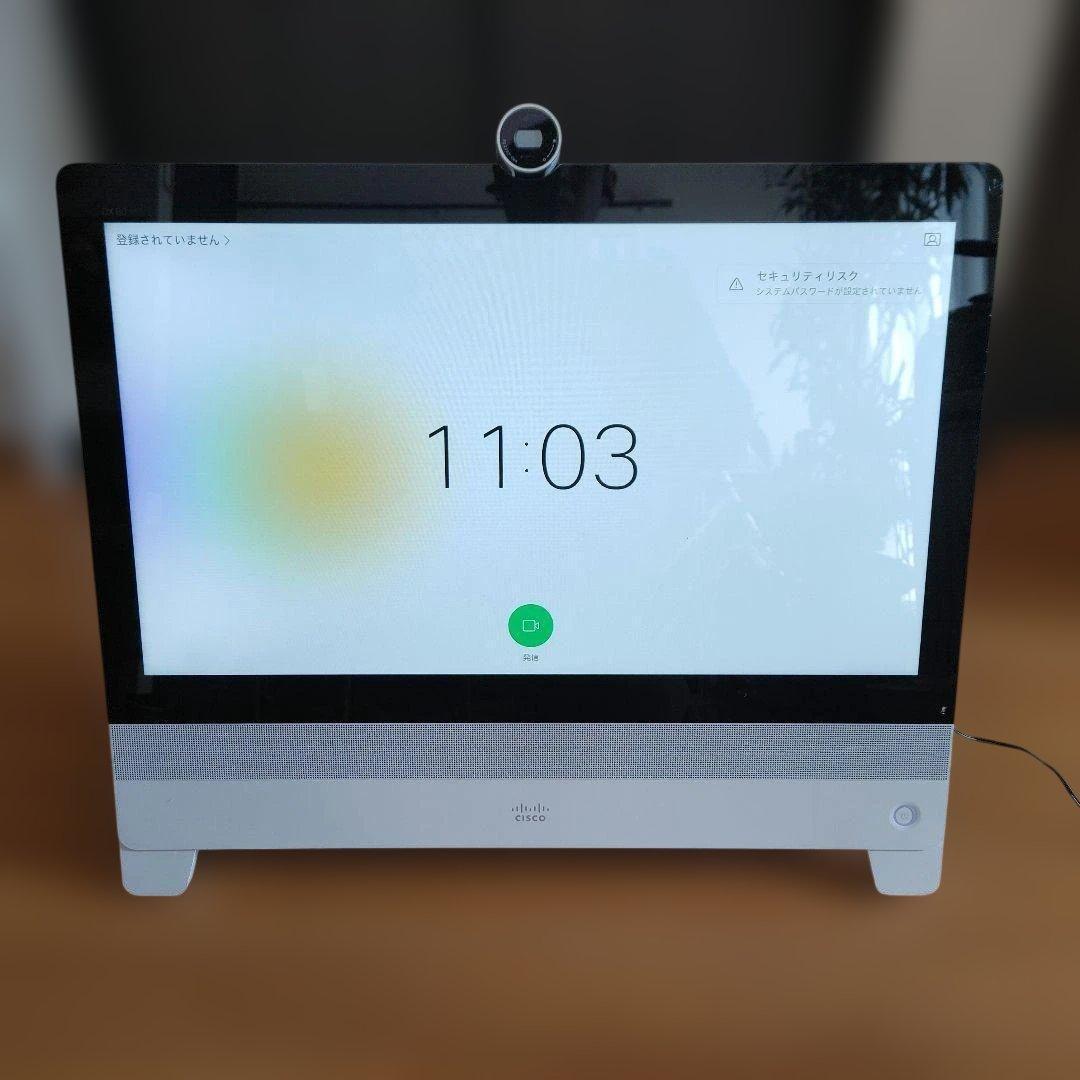 動作確認済】Cisco Webex DX80 テレワーク・Web会議用モニター - メルカリ
