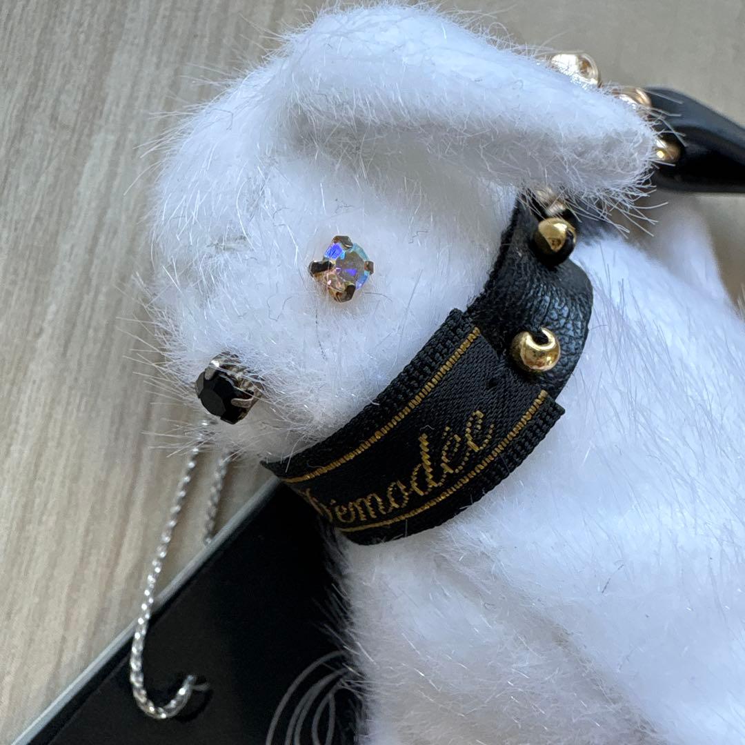 ちびやん様専用 新品未使用 demodee ドッグ チャーム ストラップ