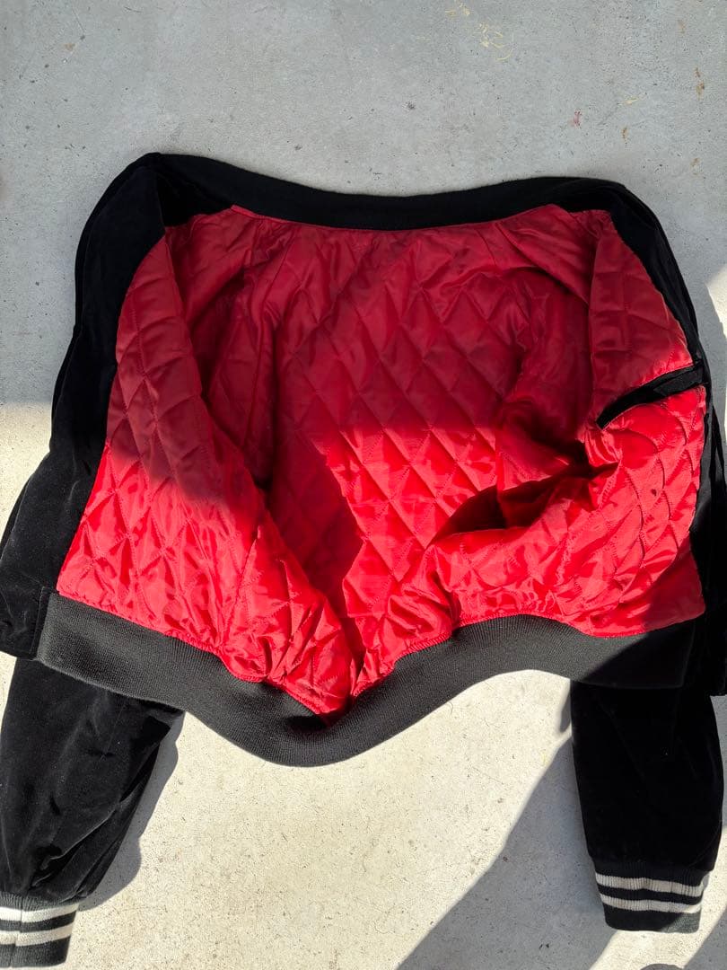 し*た様 Hoshihime スカジャン 沢尻エリカ着用 黒 虎刺繍 日本横須賀