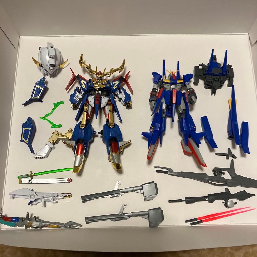 バンダイ ガンプラ ジャンク HG ZⅡ SDガンダムBB戦士 鉄機武者鋼丸
