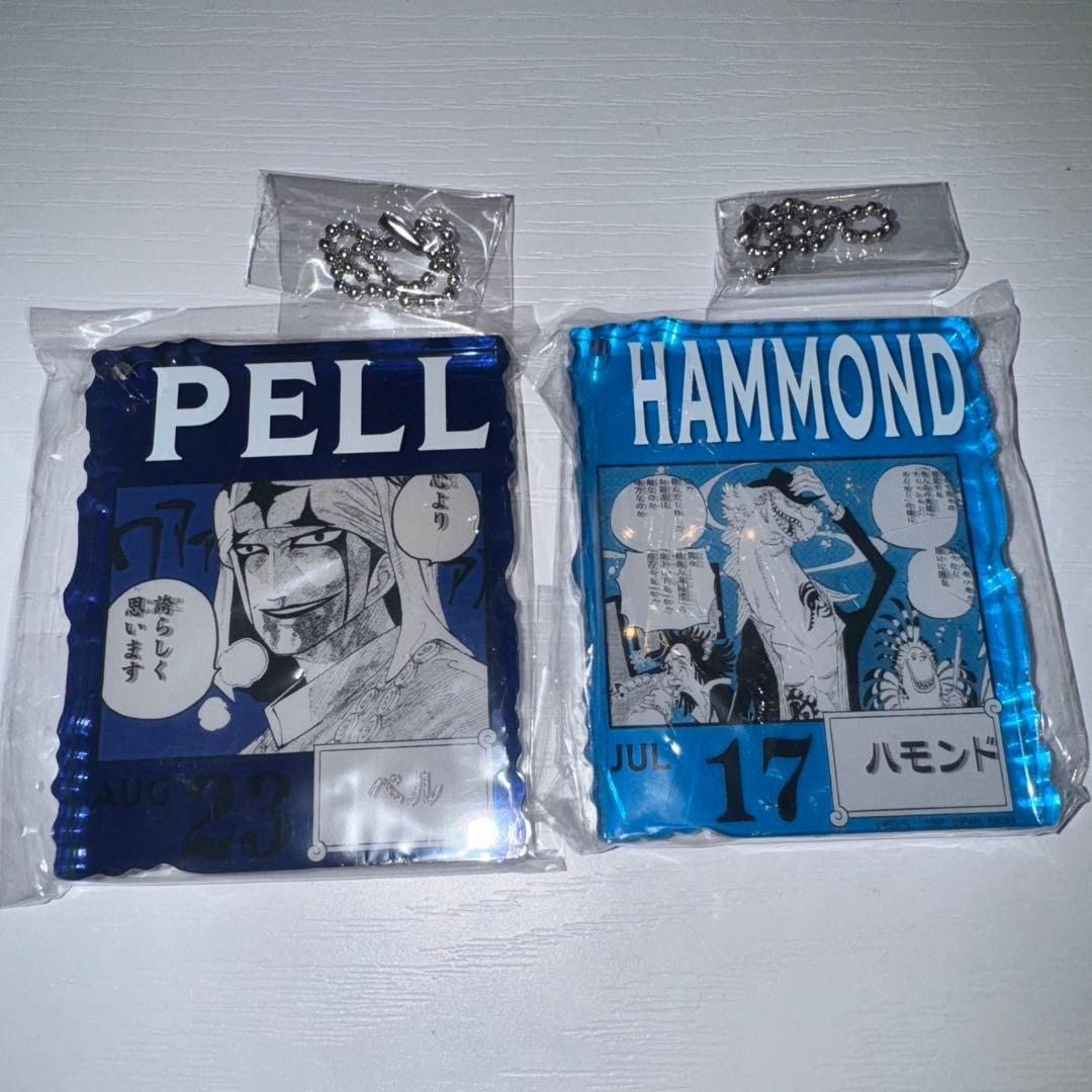 アクリルブロックチャーム ペル ハモンド ワンピースベースショップ 一