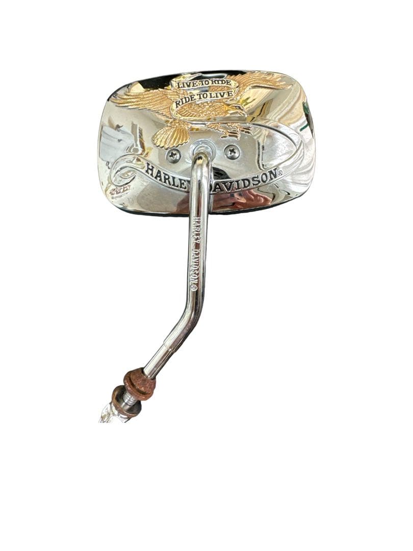 Harley-Davidson 右ミラー スクエア　イーグルデザイン 楽天市場】ハーレーダビッドソン ハーレーイーグル ガレージミラー