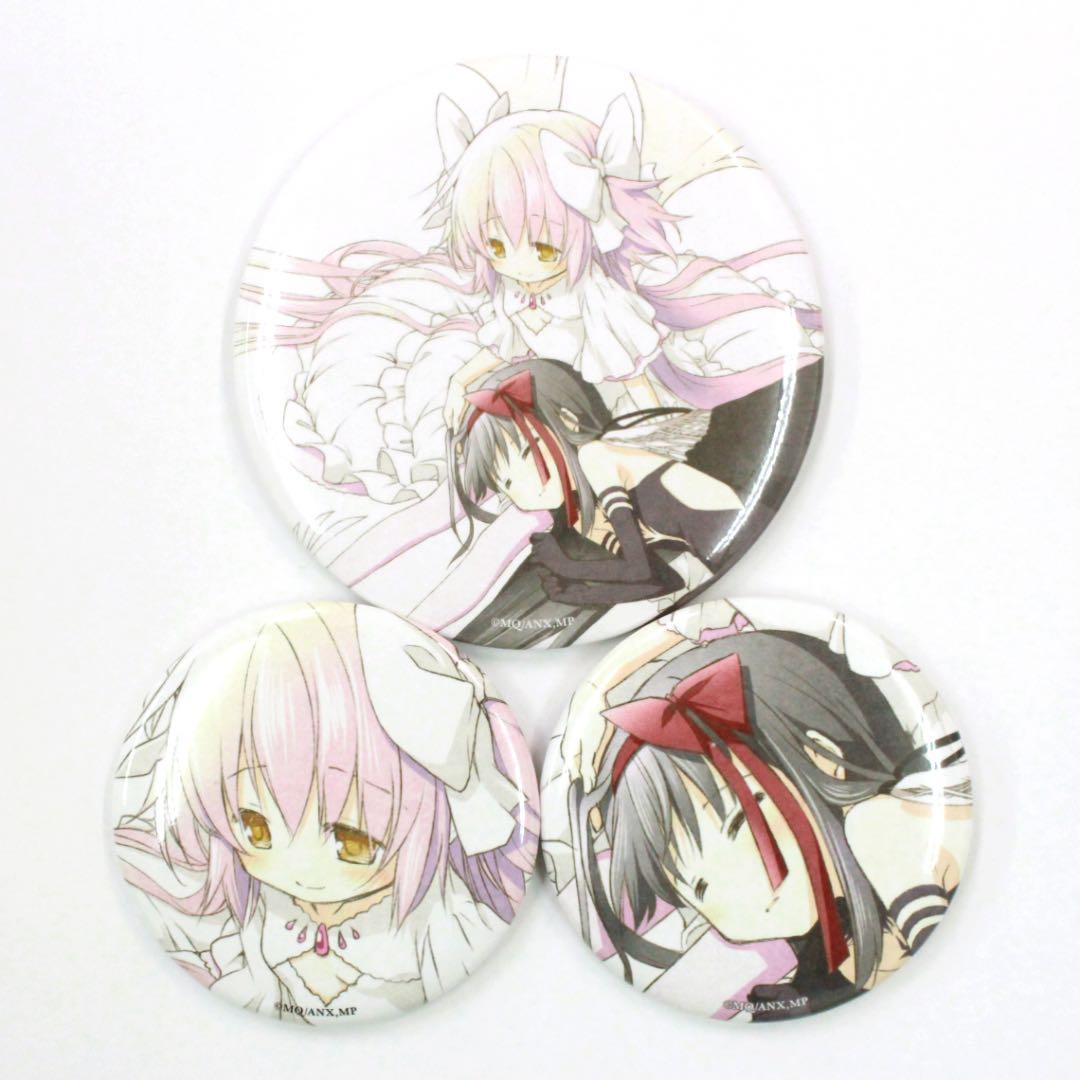 魔法少女まどか☆マギカ アルティメットまどか 悪魔ほむら 缶バッジ