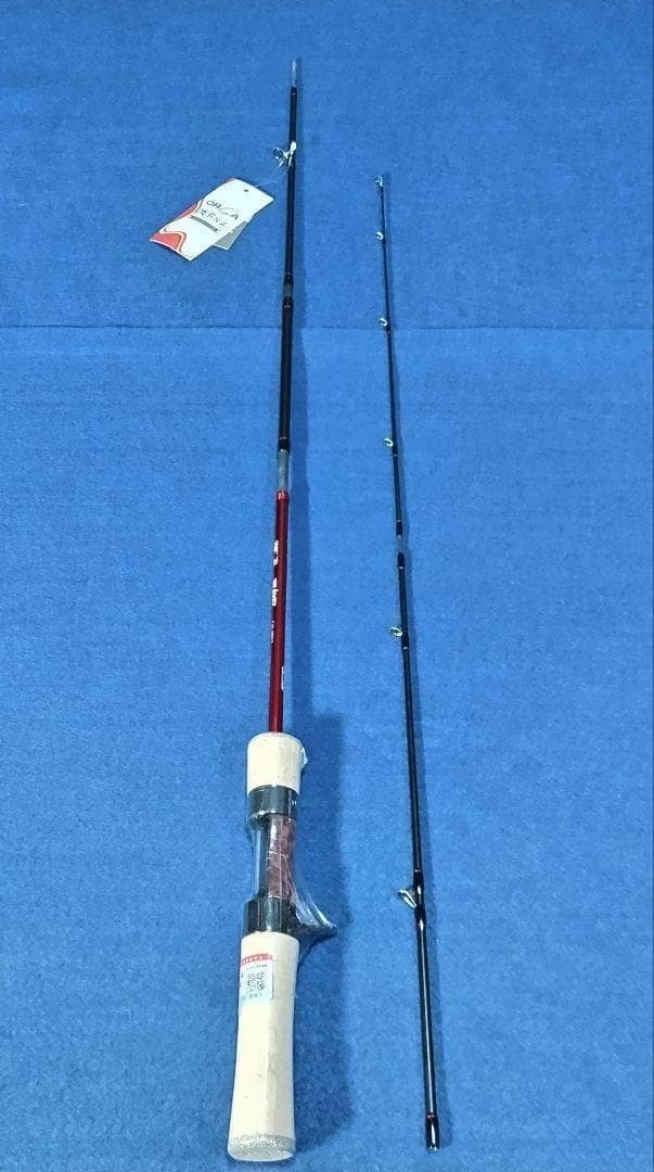 ロッドの長さが変えられるパックロッド 1.27mと1.44m ベイト 渓流