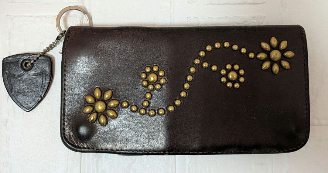 ハ*ツ様 HTC LONG WALLET財布スタッズスタカリスタンダードカリフォ HTC Zipper Long Wallet #SN-33 Studs : STANDARD CALIFORNIA OFFICIAL