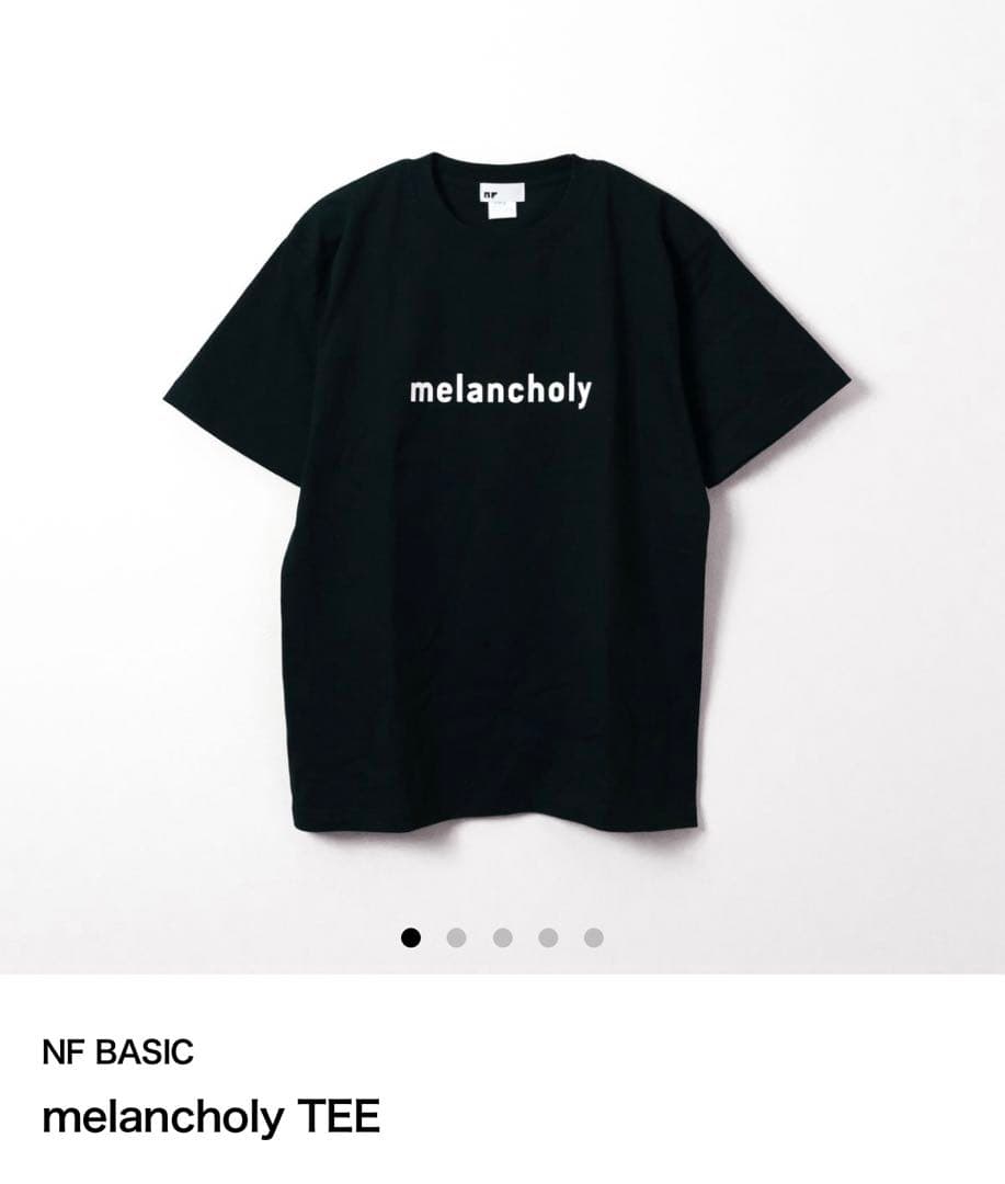 新品】サカナクション NF melancholy メランコリー Tシャツ - メルカリ