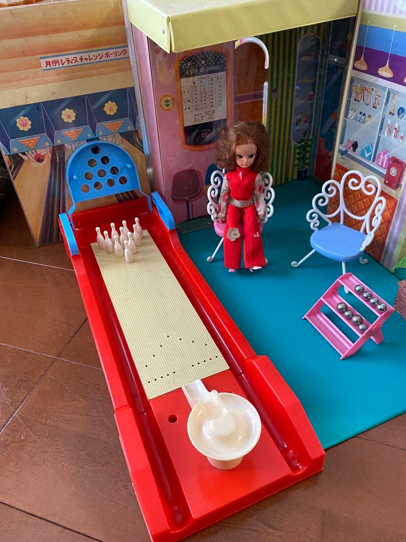 初代後期リカちゃん+夢のボーリング場 タカラ - メルカリ