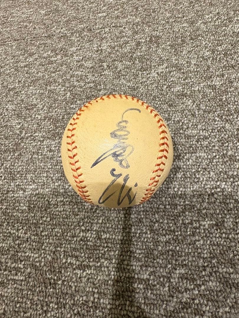 長嶋茂雄さん　直筆サインボール　現役時代 長嶋茂雄さん 直筆サインボール 読売ジャイアンツ - メルカリ