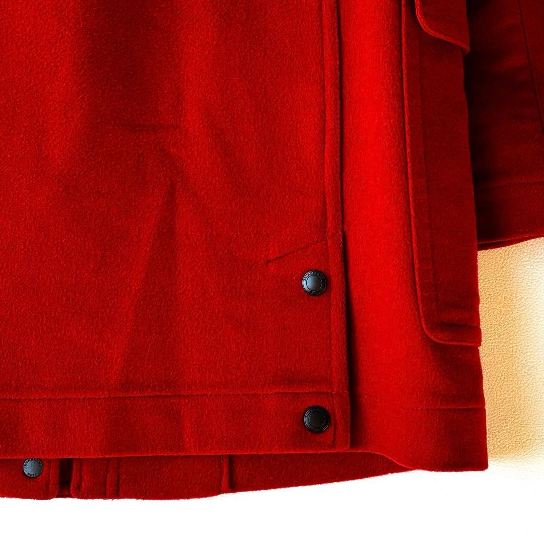 訳あり】希少サイズ✨BURBERRY BRIT ダッフルコート レッド - メルカリ