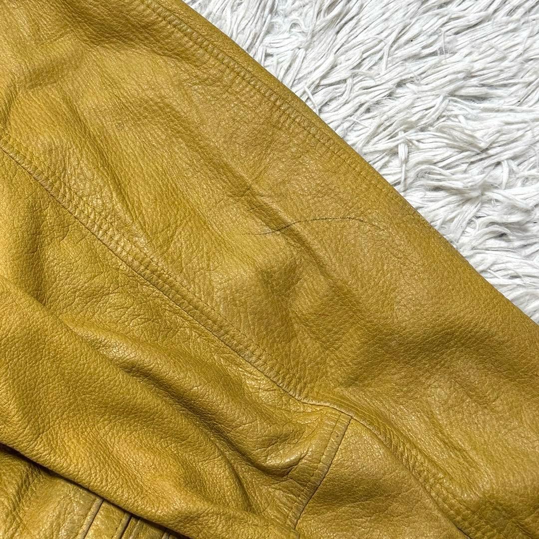 80s ~ 90s vintage ドイツ製 鹿革 短丈 レザージャケット - メルカリ