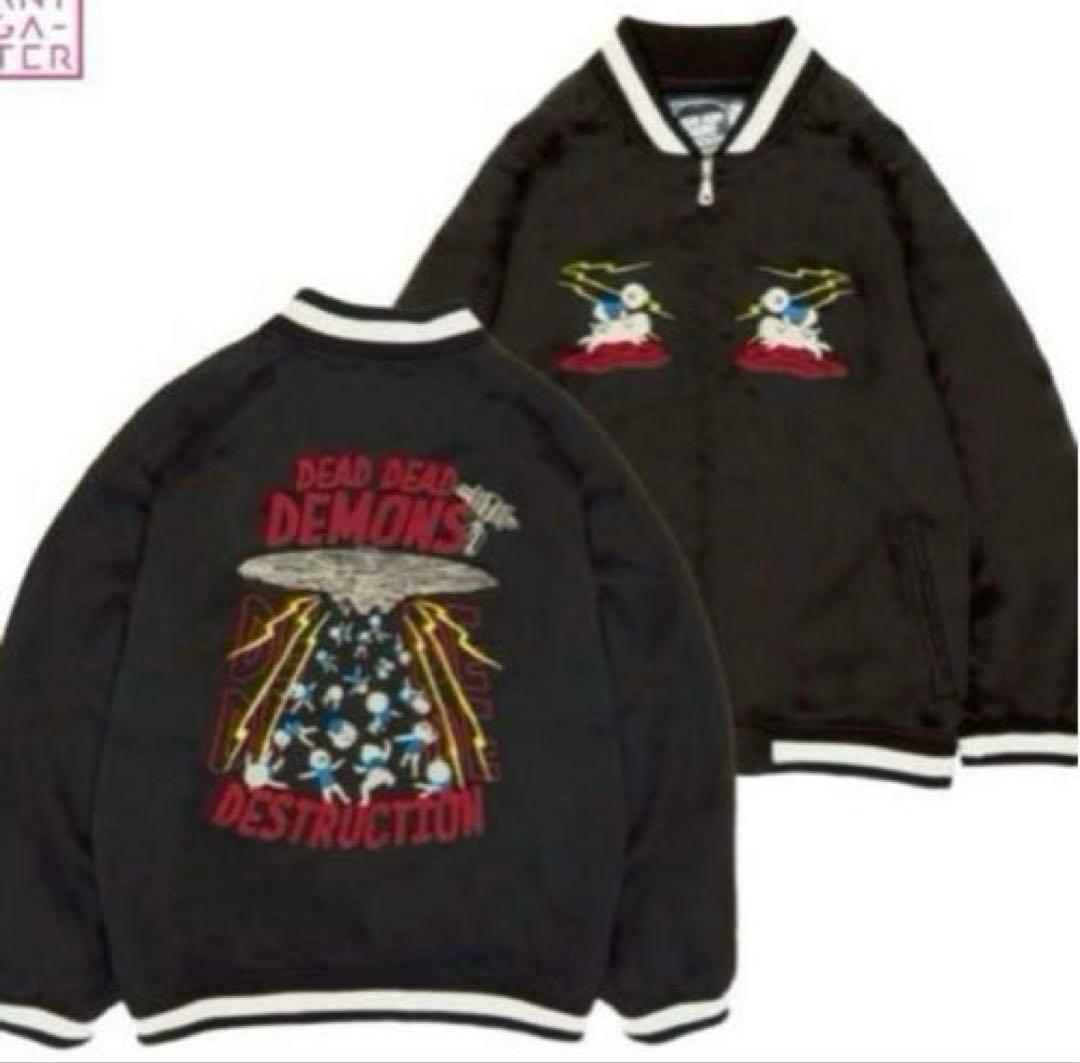 デッドデッドデーモンズデデデデデストラクション　ブルゾン　刺繍ジャケット 映画『デッドデッドデーモンズデデデデデストラクション』 スカジャン