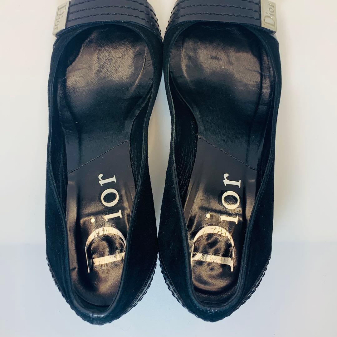 ⭐️美品、クリスチャンディオール ブラック パンプス 36(23cm)