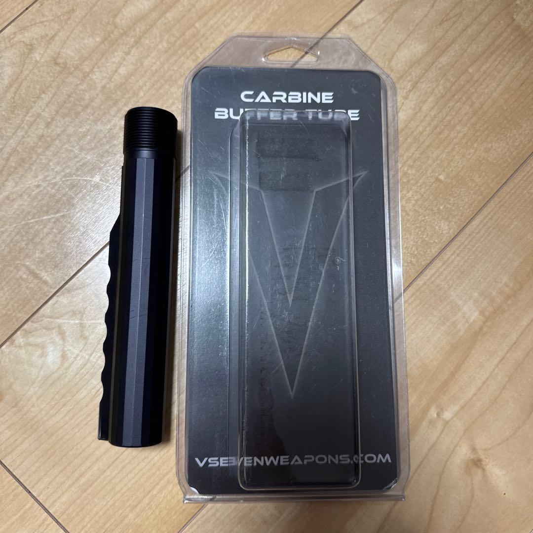 V Seven Weapons カービン バッファーチューブ ブラック ≪V7≫ HEAVY CARBINE BUFFER TUBE (NEW)