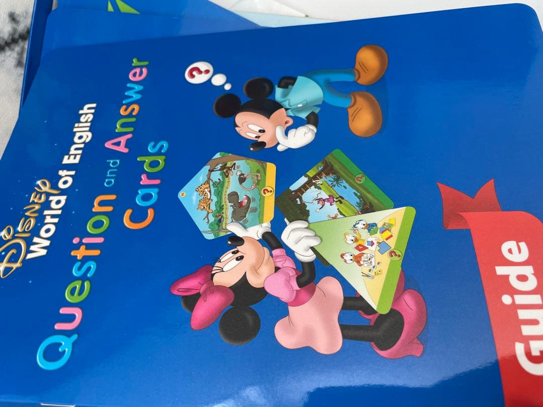 DWE ディズニー英語システム トークアロング Q&Aカードセット 642
