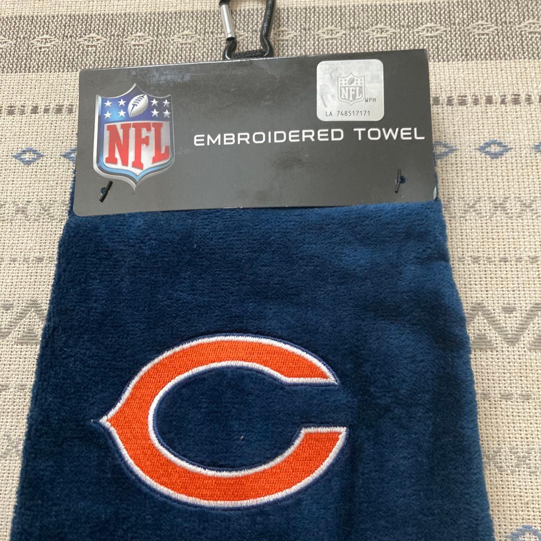 新品未使用♡NFL シカゴ・ベアーズ 刺繍タオル フック付き - メルカリ