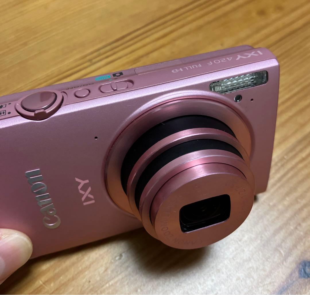 Canonデジカメ✴︎IXY420Fピンク✴︎通電確認済・箱SDカード説明書ナシ