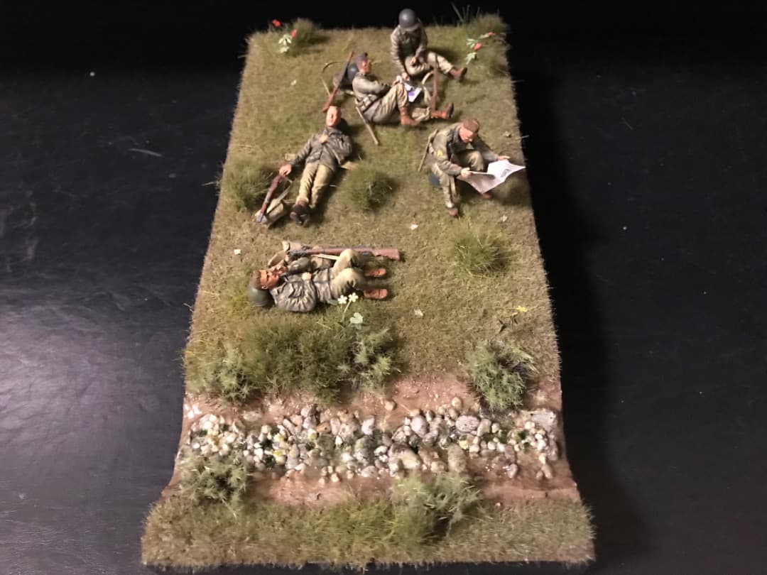 白い悪魔様　ジオラマ　ミニアート 35318 1/35