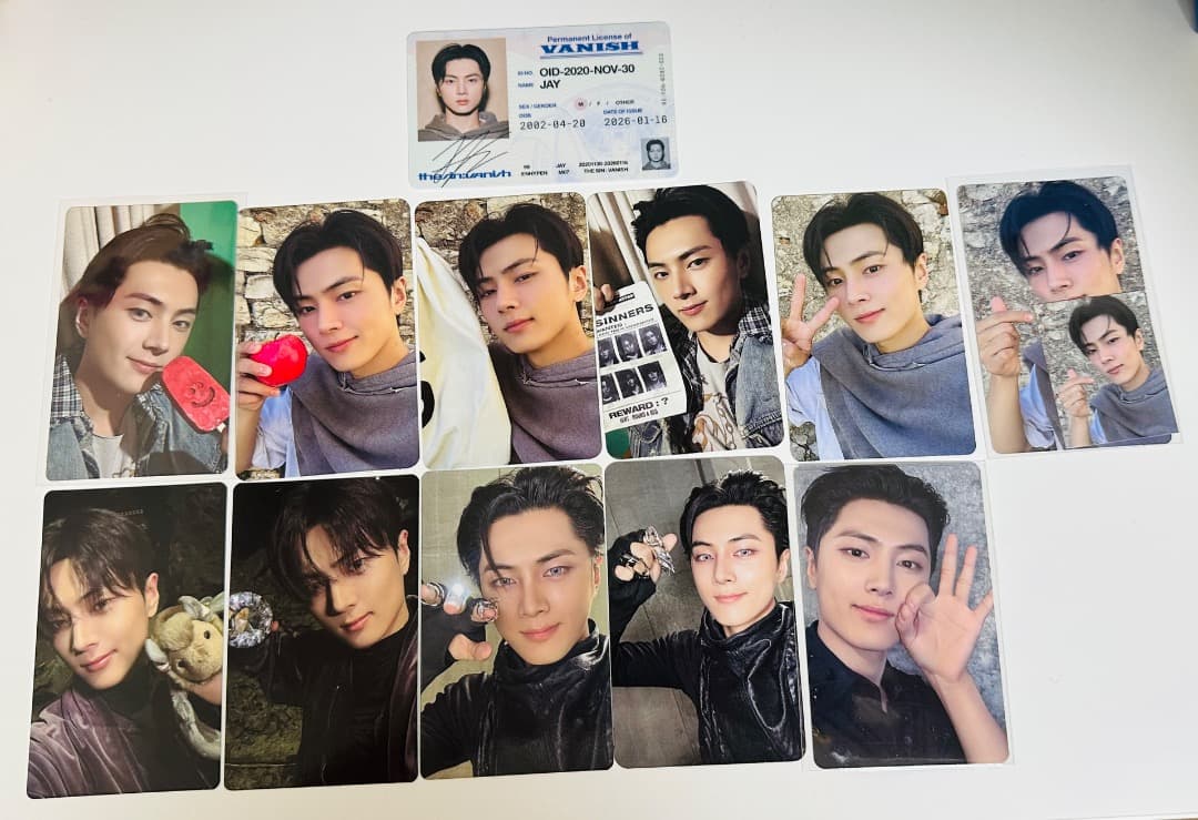 ENHYPEN The Sin:Vanish +宵 公式トレカ JAYセット - メルカリ