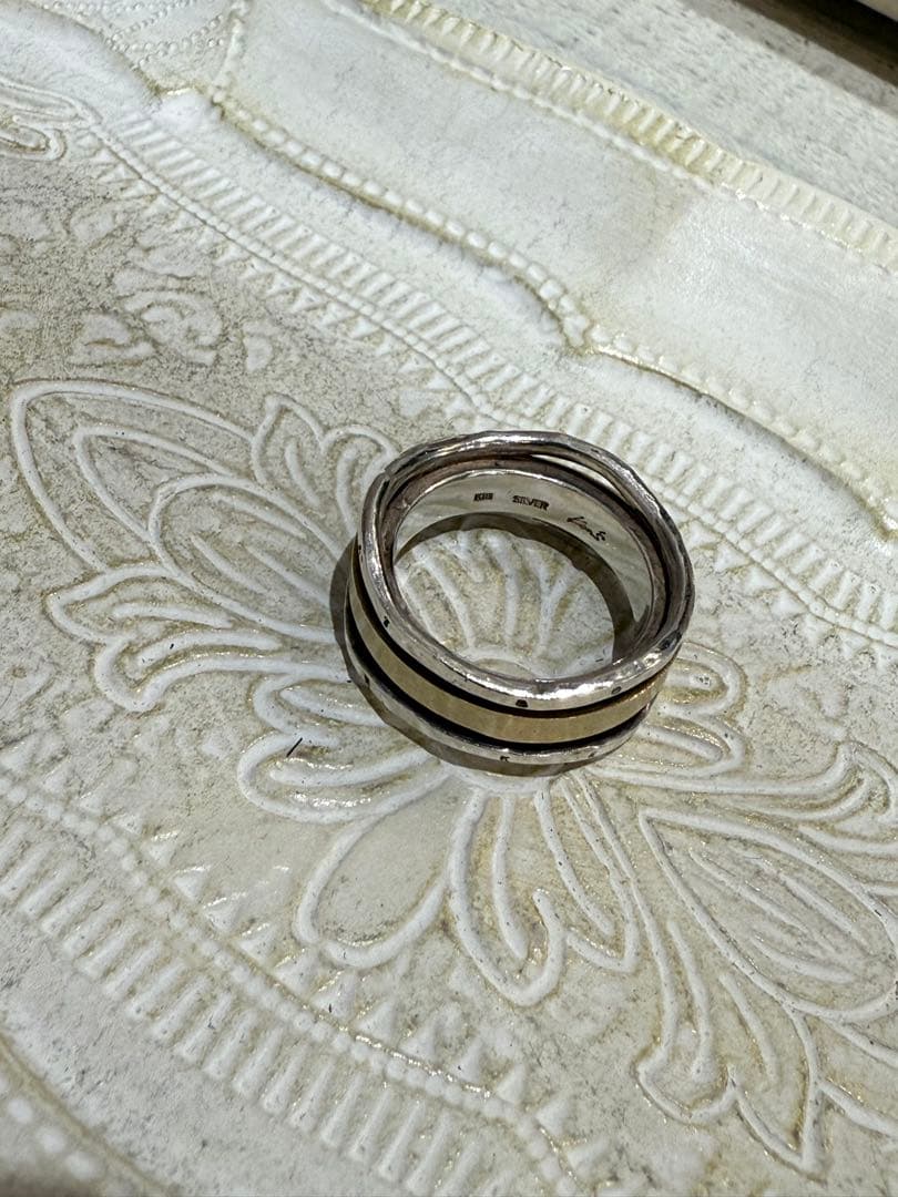 kensscratch spin Ring 18金無垢 定価22万円 - メルカリ